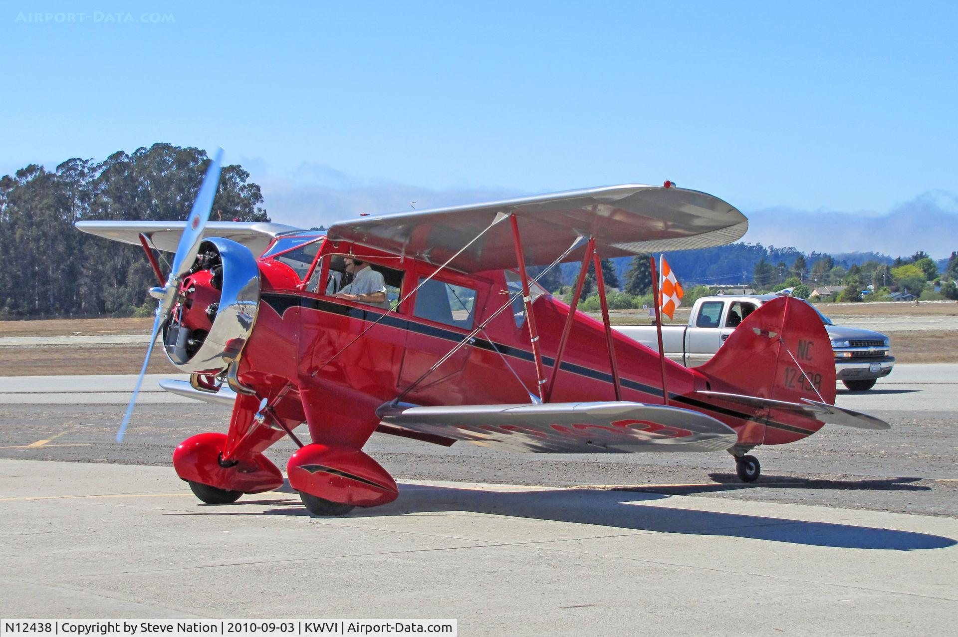N12438, 1932 Waco QDC C/N 3579, 1932 Waco QDC painted as NC12438 @ Watsonville Fly-In