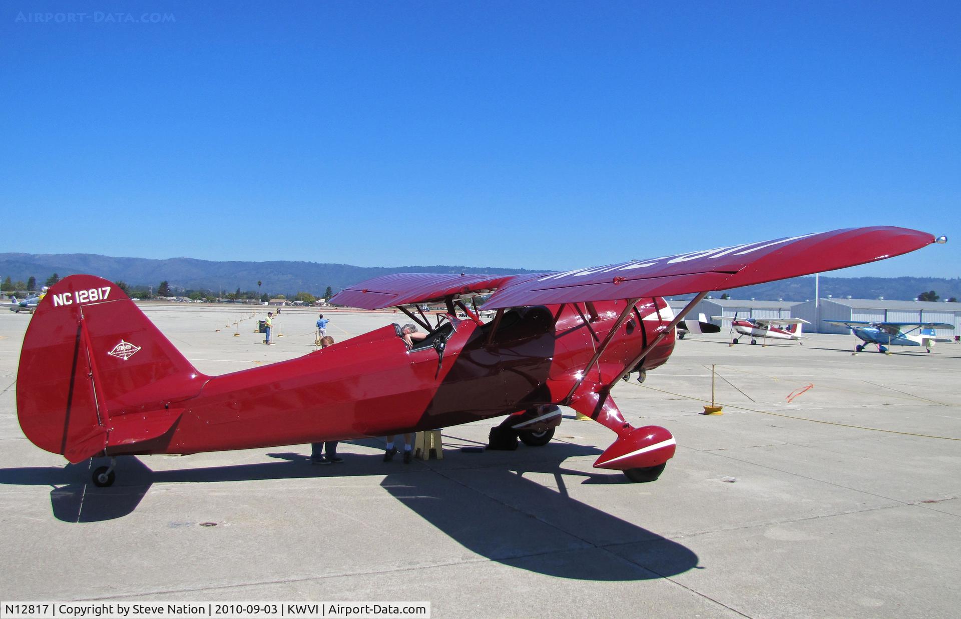 N12817, Stinson Model O C/N 10, Stinson Model O painted as NC12817 @ Watsonville Fly-In