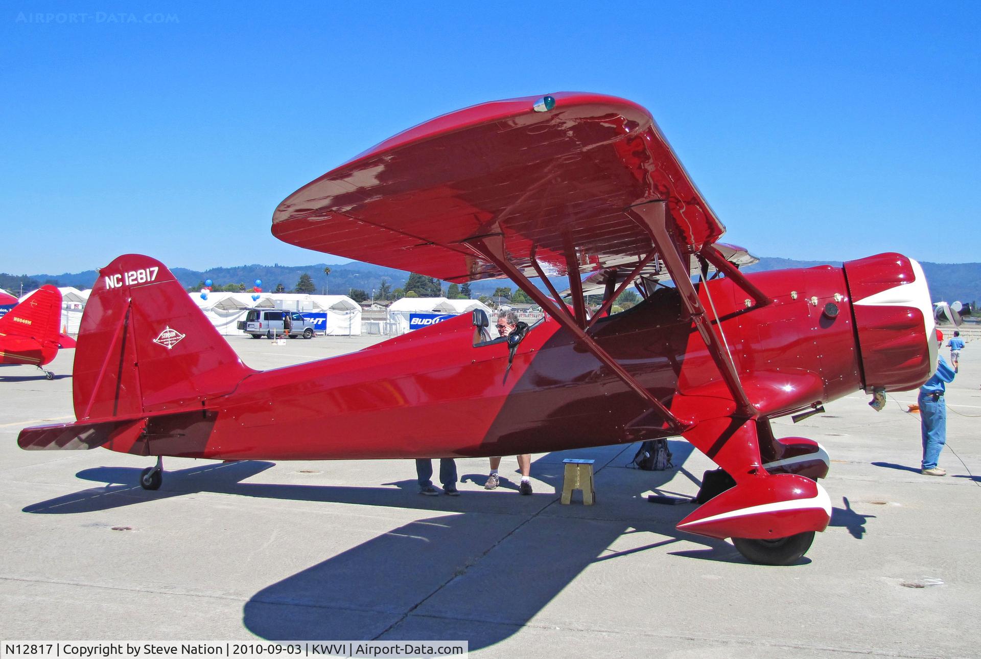 N12817, Stinson Model O C/N 10, Stinson Model O painted as NC12817 @ Watsonville Fly-In