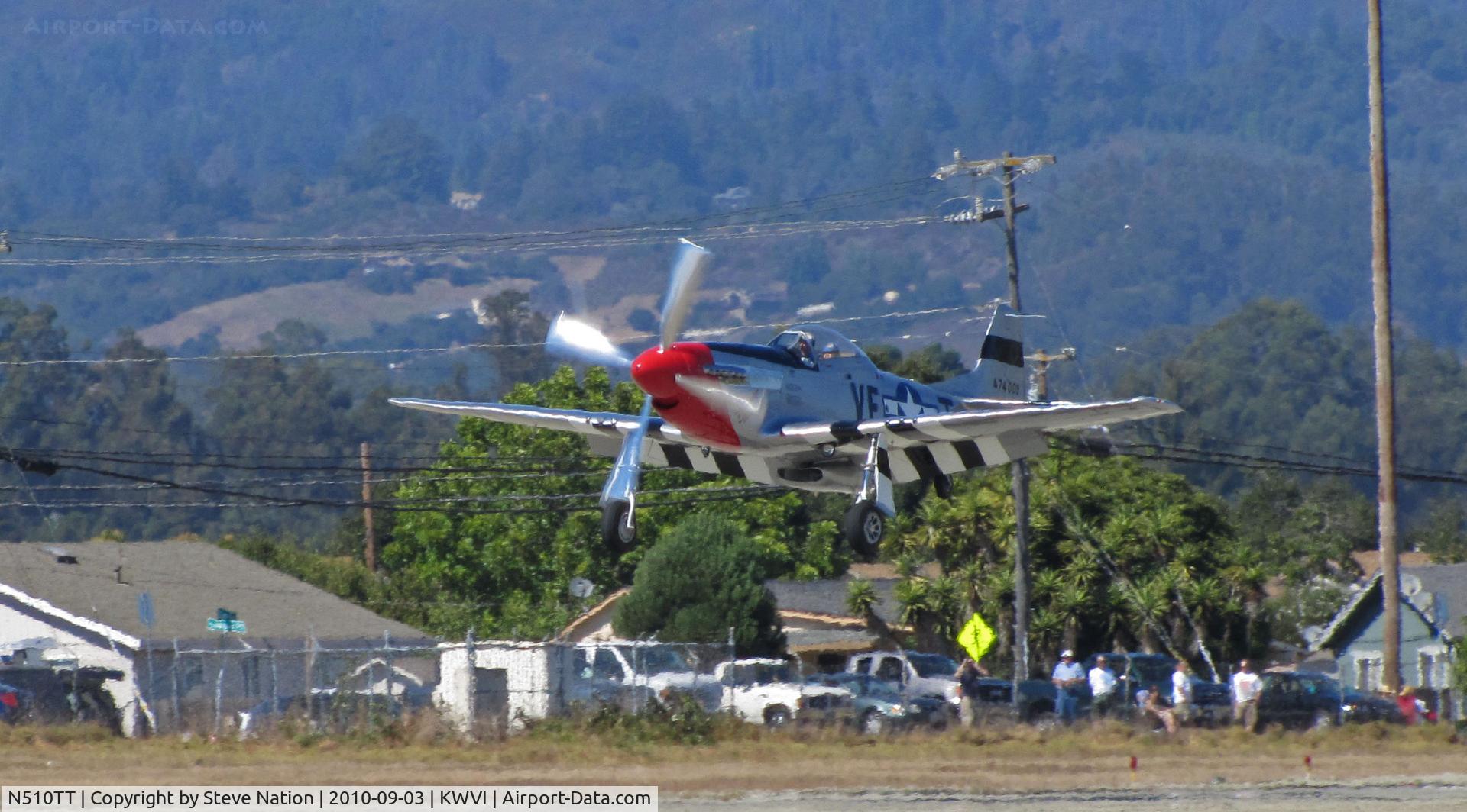N510TT, 1944 North American F-51D Mustang C/N 44-74008, T & T Trucking (Lodi, CA) 1944 North American P-51D painted as NL510TT 44-74008 