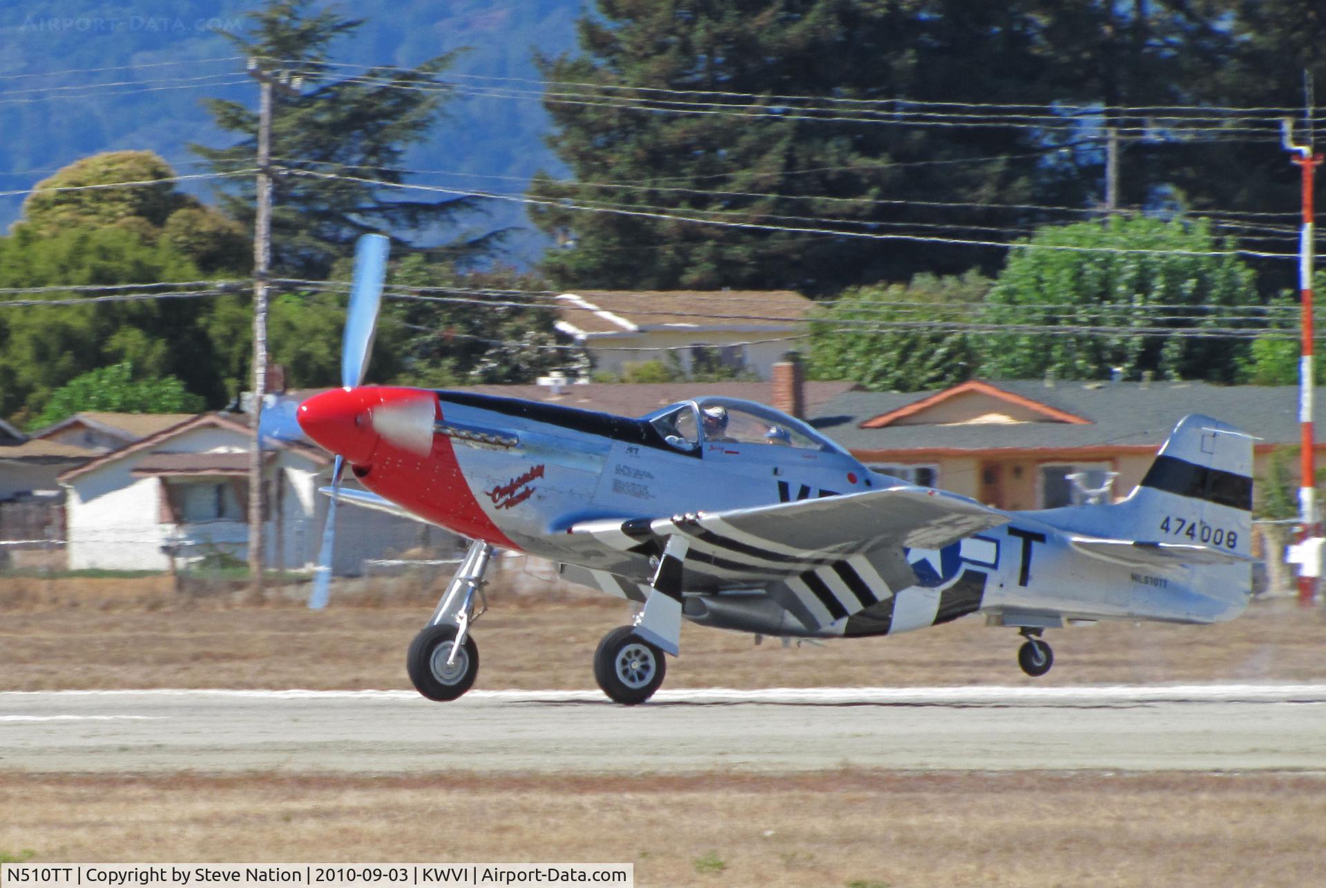 N510TT, 1944 North American F-51D Mustang C/N 44-74008, T & T Trucking (Lodi, CA) 1944 North American P-51D painted as NL510TT 44-74008 