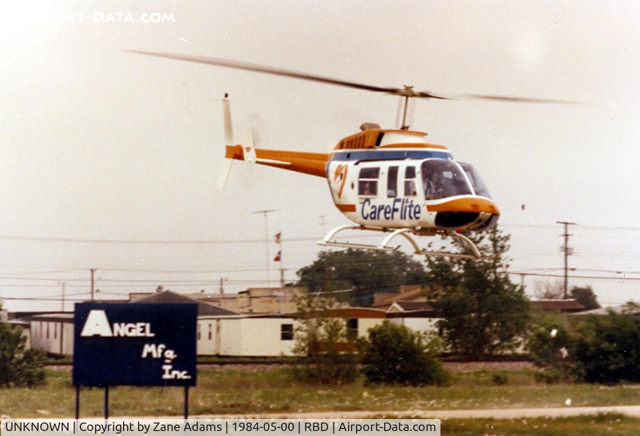 UNKNOWN, Helicopters Various C/N unknown, Careflite landing in Forrest Hill, Texas