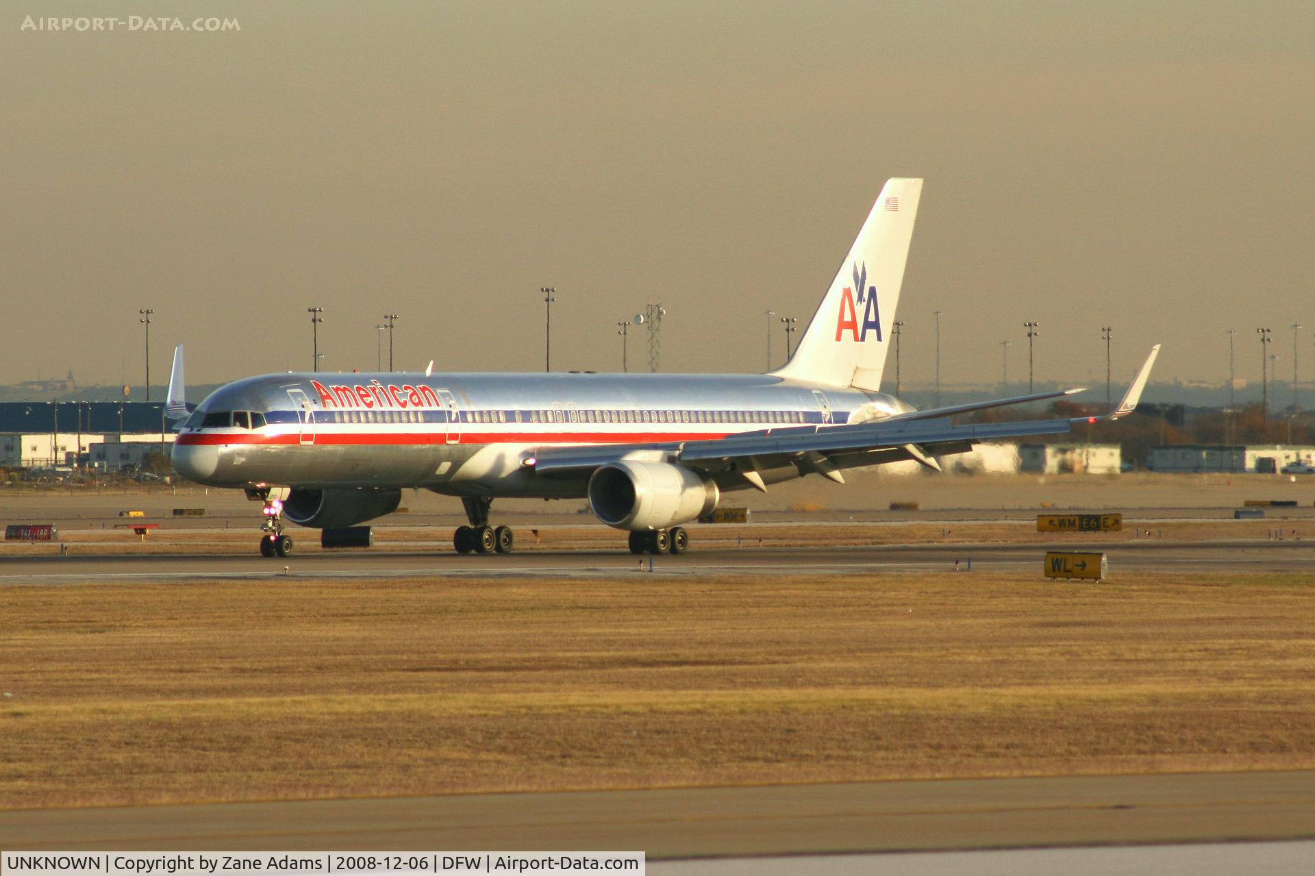 UNKNOWN, Airliners Various C/N Unknown, American Airlines 757 at DFW