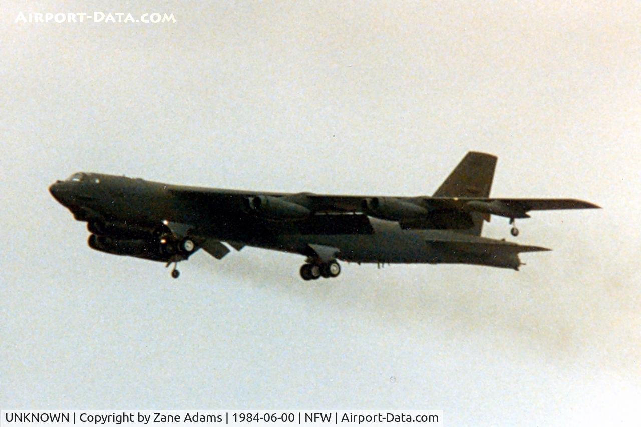 UNKNOWN, Boeing B-52G Stratofortress C/N Unknown, B-52H Over Carswell AFB