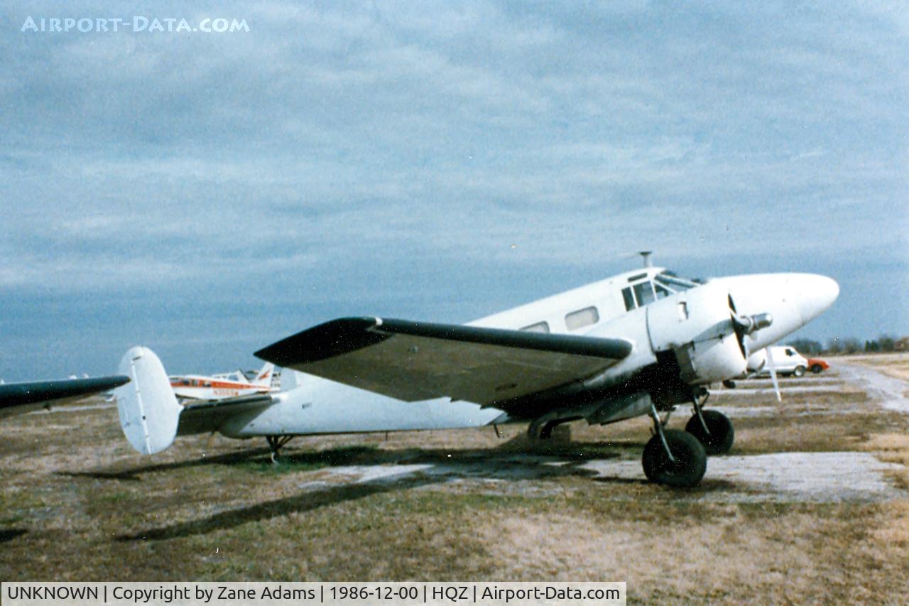 UNKNOWN, Miscellaneous Various C/N unknown, Beech 18 at Mequite Hudson Airport