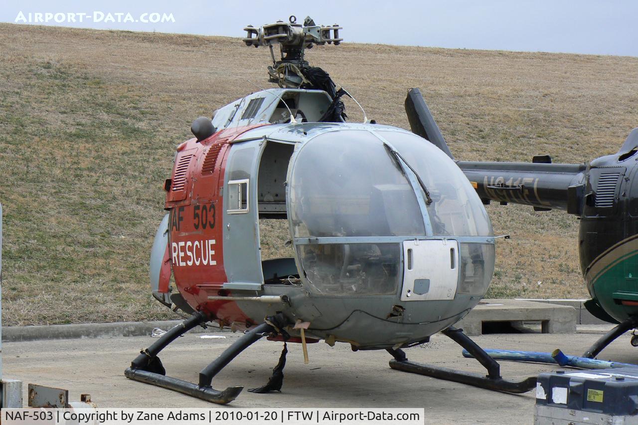 NAF-503, 1973 MBB BO-105C C/N S-98, BO-105 at Meacham Field