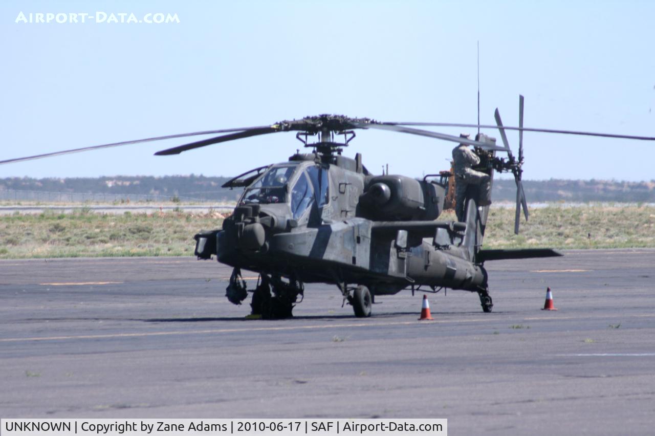 UNKNOWN, Helicopters Various C/N unknown, US Army AH-64 Apache at the Santa Fe Municipal Airport - Santa Fe, NM