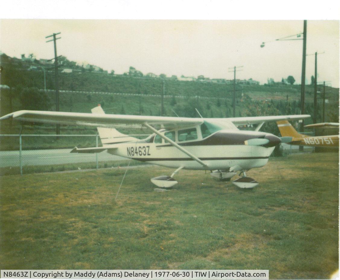N8463Z, 1963 Cessna 210-5(205) C/N 205-0463, I owned this plane for about a year in 1977-78. Took flying lessons in a small airport in Gig Harbor where the runway came in right over The Narrows.