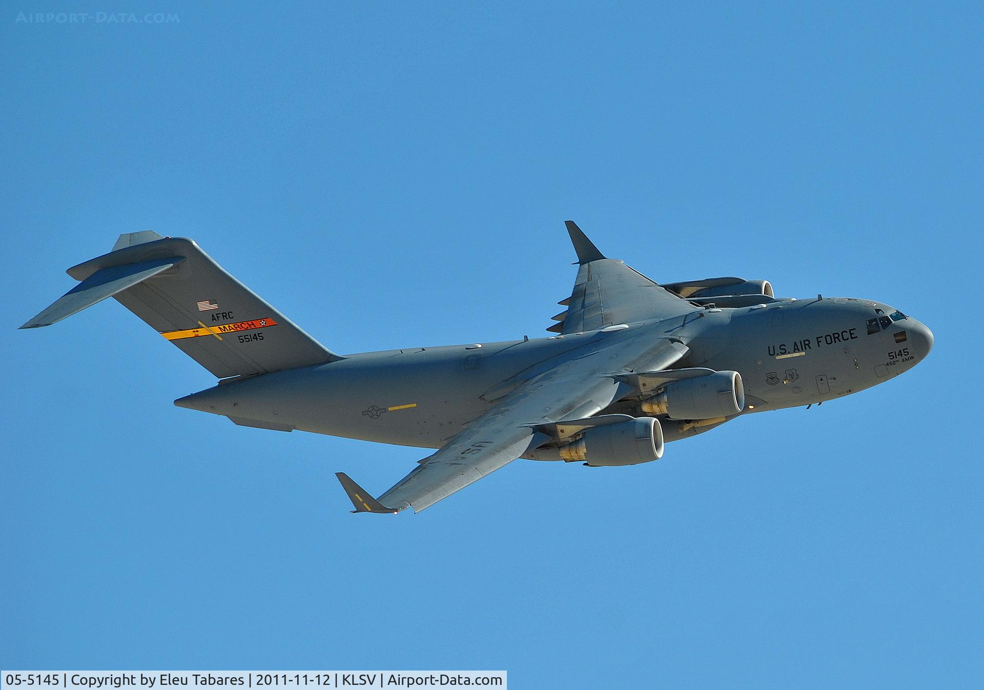 05-5145, 2005 Boeing C-17A Globemaster III C/N P-145, Taken during Aviation Nation 2011 at Nellis Air Force Base, Nevada.