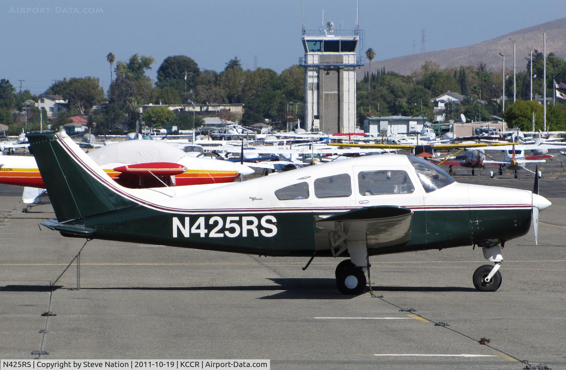 N425RS, Beech A23 C/N M-718, Beech 23 at Concord, CA