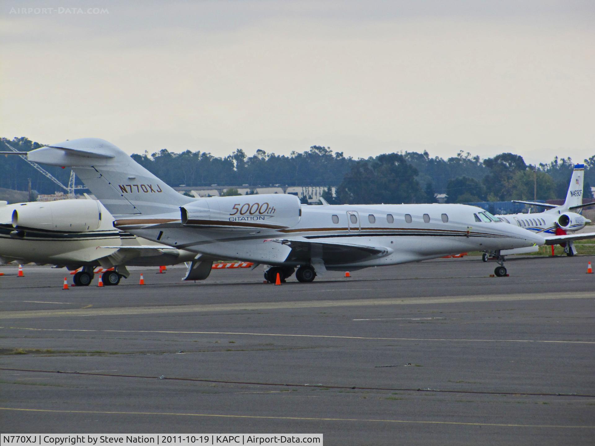 N770XJ, 2007 Cessna 750 Citation X C/N 750-0270, A & C Business Services (Orlando, FL) Cessna 750 with 