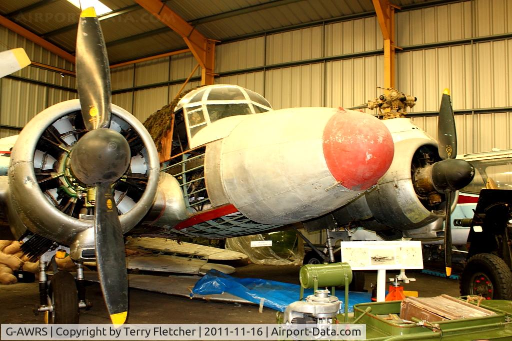 G-AWRS, Avro 652A Anson C.19 Srs 2 C/N 33785, at North East Air Museum at Washington , UK
