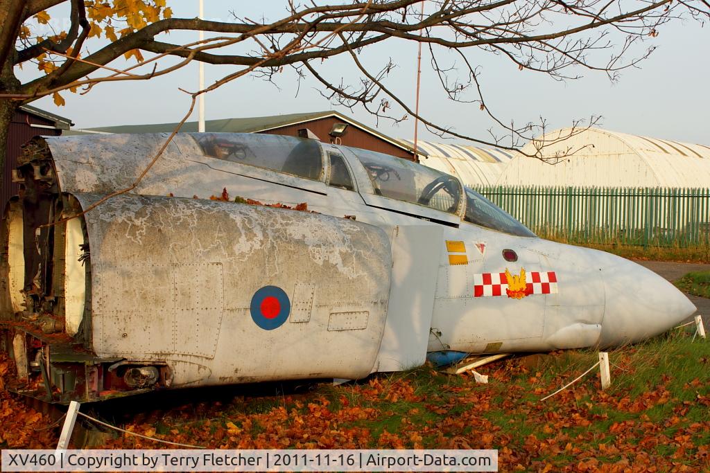 XV460, 1969 McDonnell Douglas Phantom FGR2 C/N 3231/0075, At 2214 Sqn ATC , next to  North East Air Museum at Washington , UK
