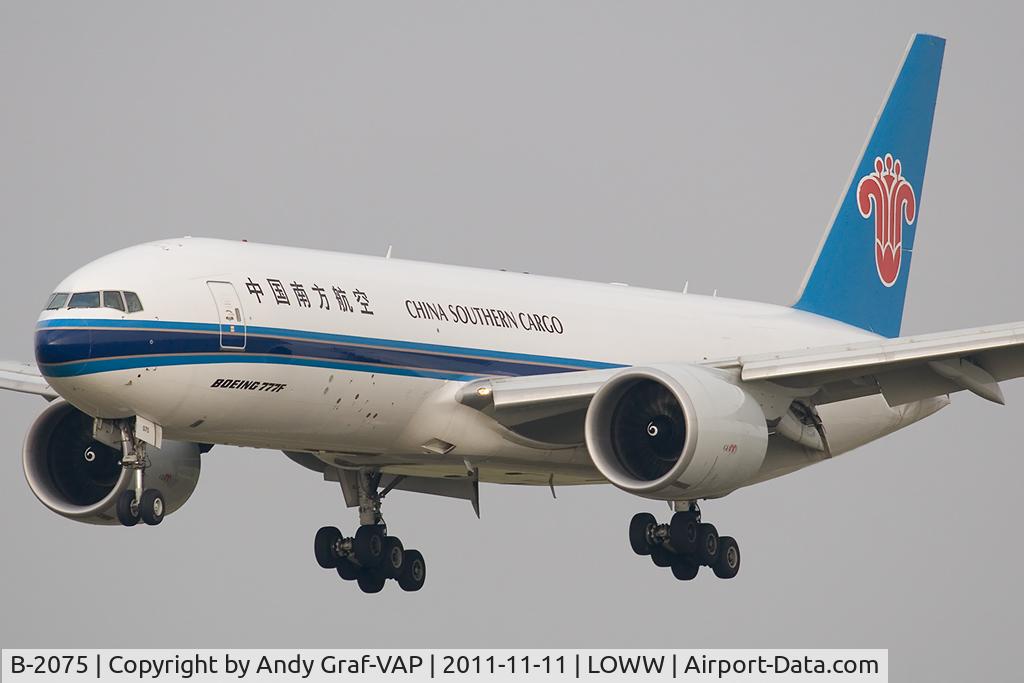 B-2075, 2009 Boeing 777-F1B C/N 37312, China Southern Cargo 777-200