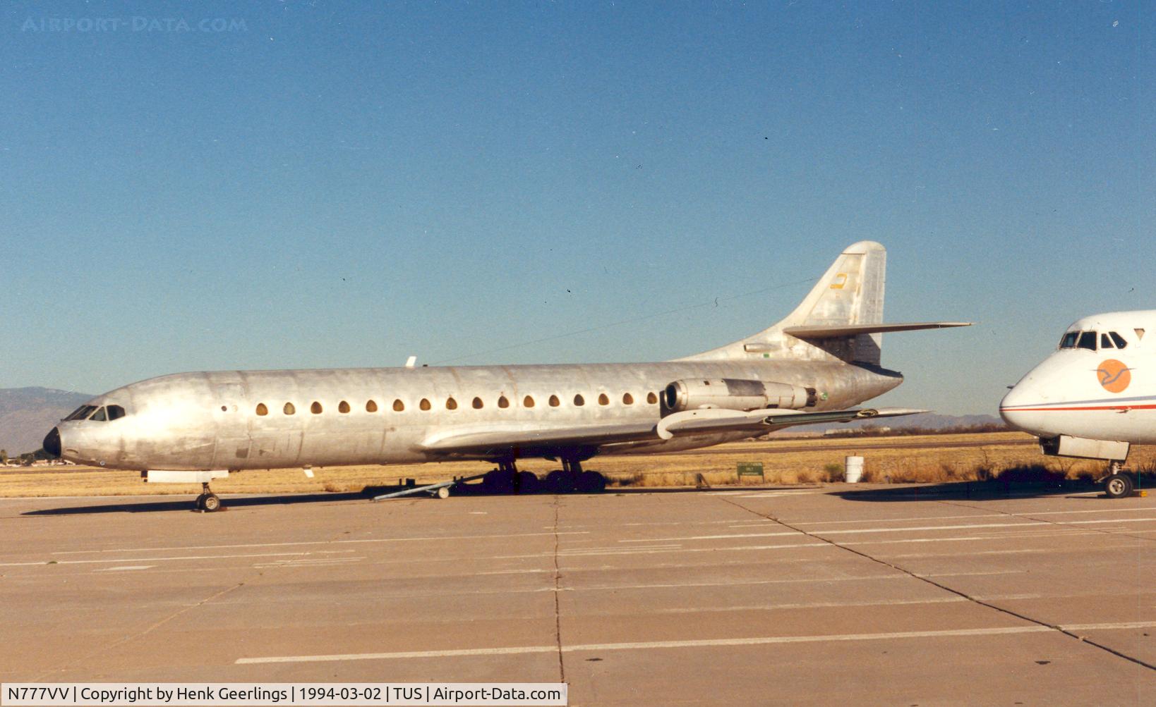 N777VV, 1961 Sud Aviation SE-210 Caravelle VIR C/N 87, ex Transavia Holland , PH-TRY