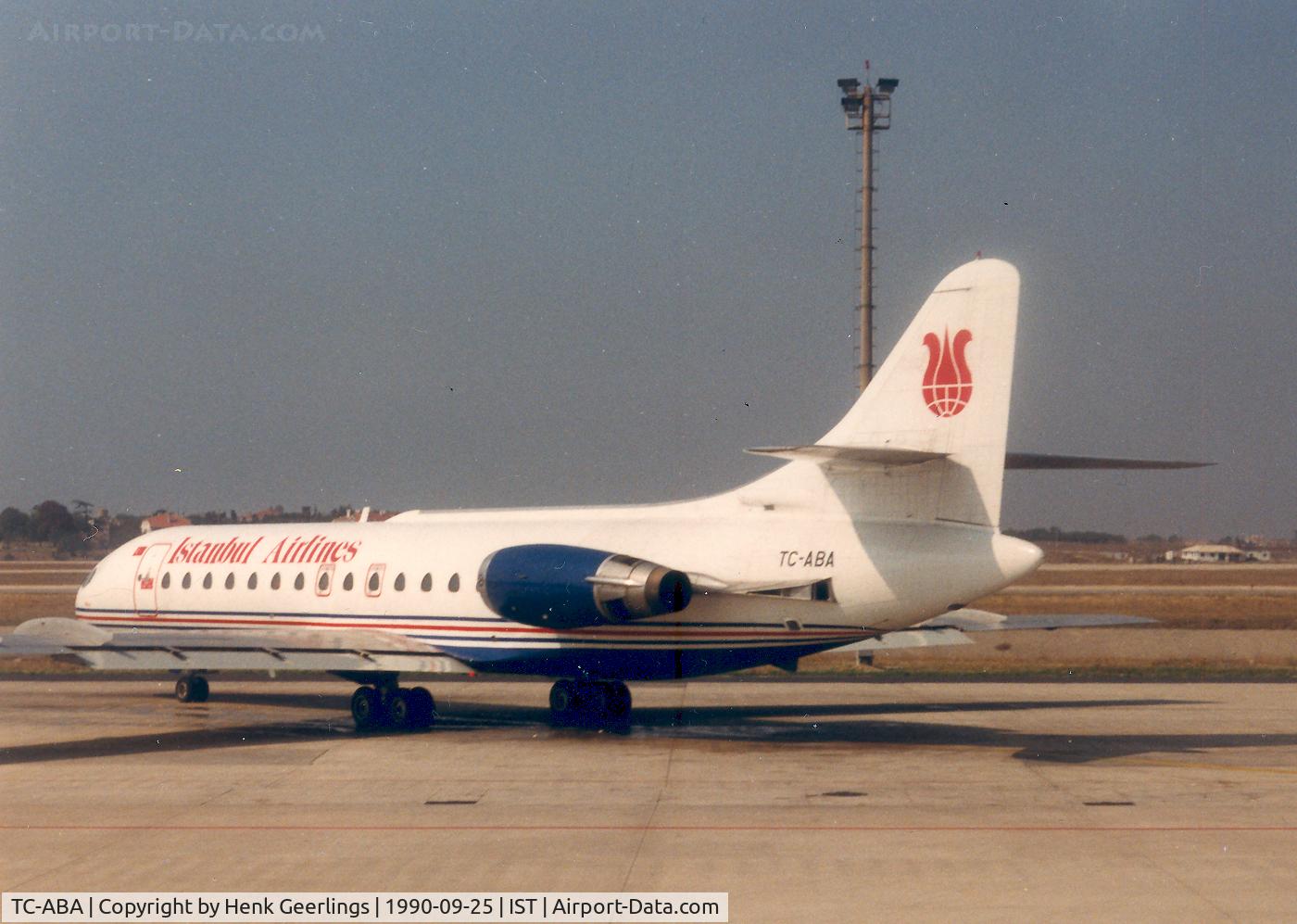 TC-ABA, 1968 Sud Aviation SE-210 Caravelle 10R C/N 253, Istanbul Caravelle