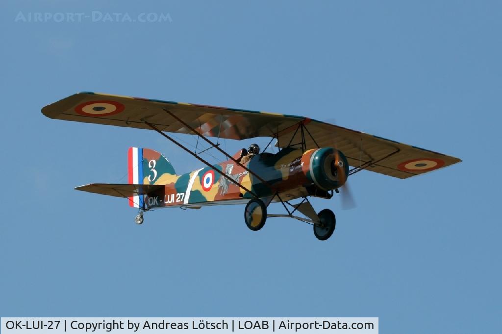 OK-LUI-27, Morane-Saulnier MS-139 Replica C/N Not found OK-LUI-27, Airshow09 Dobersberg