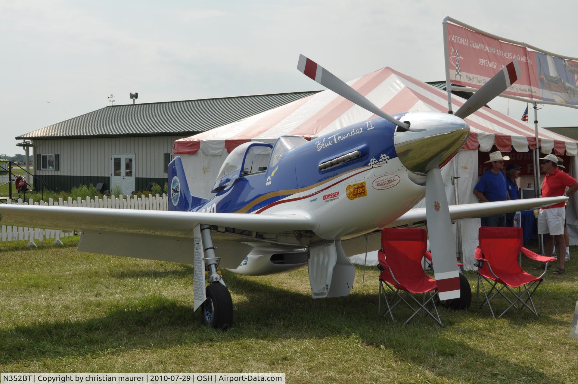 N352BT, 2009 Papa 51 Thunder Mustang C/N JHTM017, p-51