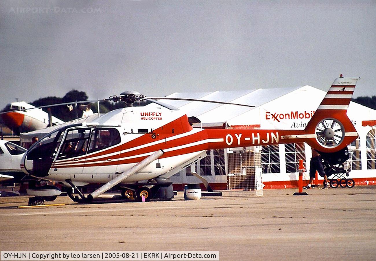 OY-HJN, 2000 Eurocopter EC-120B Colibri C/N 1072, Roskilde Air Show 21.8.05