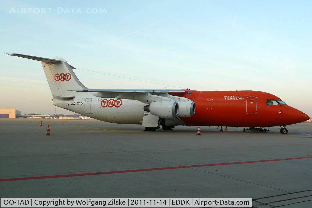 OO-TAD, 1990 British Aerospace BAe.146-300 C/N E3166, visitor