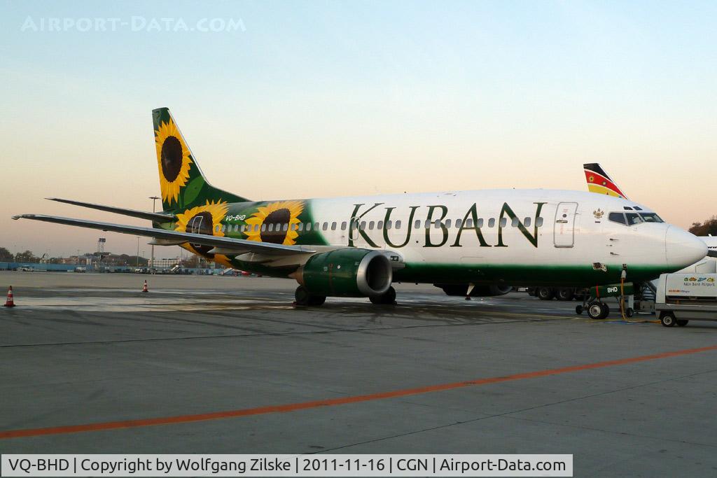 VQ-BHD, 1995 Boeing 737-3Q8 C/N 26312, visitor