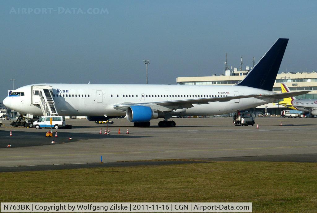 N763BK, 1987 Boeing 767-3T9 C/N 23765, visitor