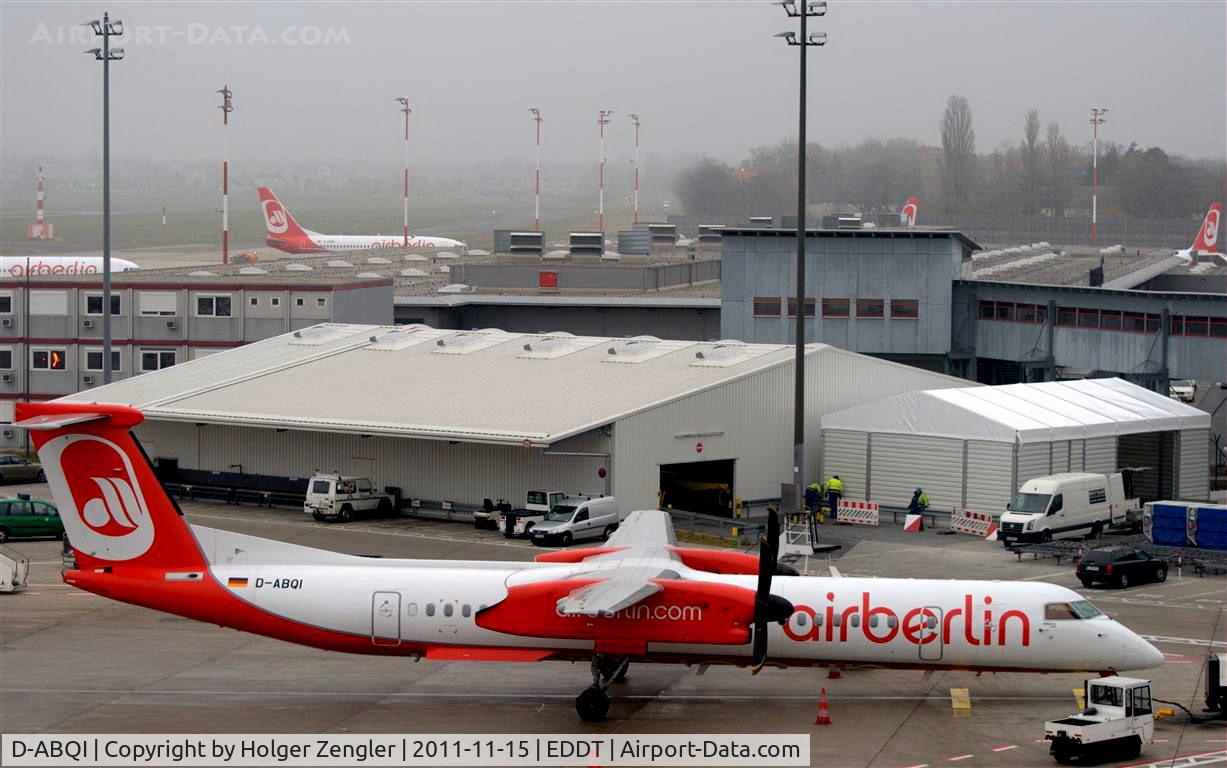 D-ABQI, 2009 De Havilland Canada DHC-8-402Q Dash 8 C/N 4264, One of the smaller airberliners.......