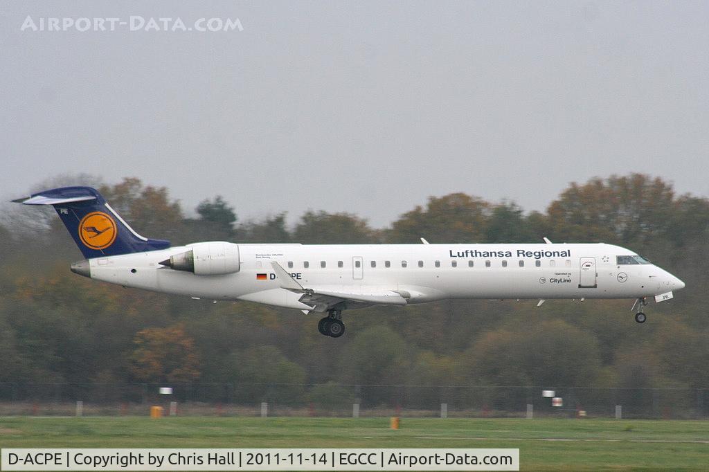 D-ACPE, 2001 Bombardier CRJ-701ER (CL-600-2C10) Regional Jet C/N 10027, Lufthansa CityLine