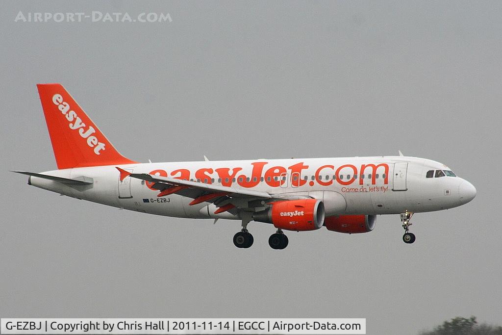 G-EZBJ, 2007 Airbus A319-111 C/N 3036, easyJet