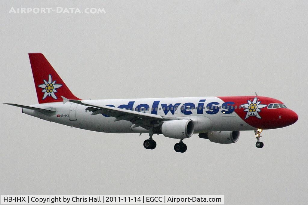 HB-IHX, 1998 Airbus A320-214 C/N 0942, edelweiss