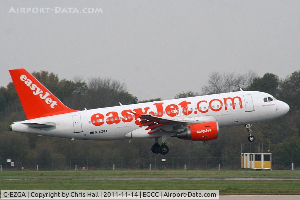 G-EZGA, 2010 Airbus A319-111 C/N 4427, easyJet