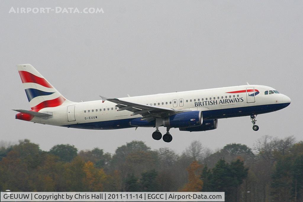 G-EUUW, 2008 Airbus A320-232 C/N 3499, British Airways