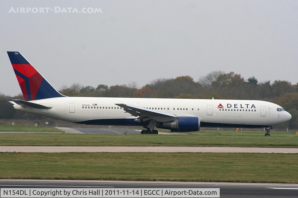 N154DL, 1991 Boeing 767-3P6 C/N 25241, Delta Air Lines