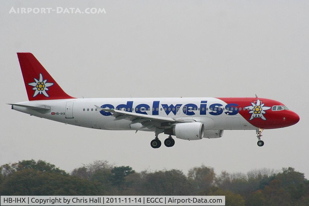 HB-IHX, 1998 Airbus A320-214 C/N 0942, edelweiss