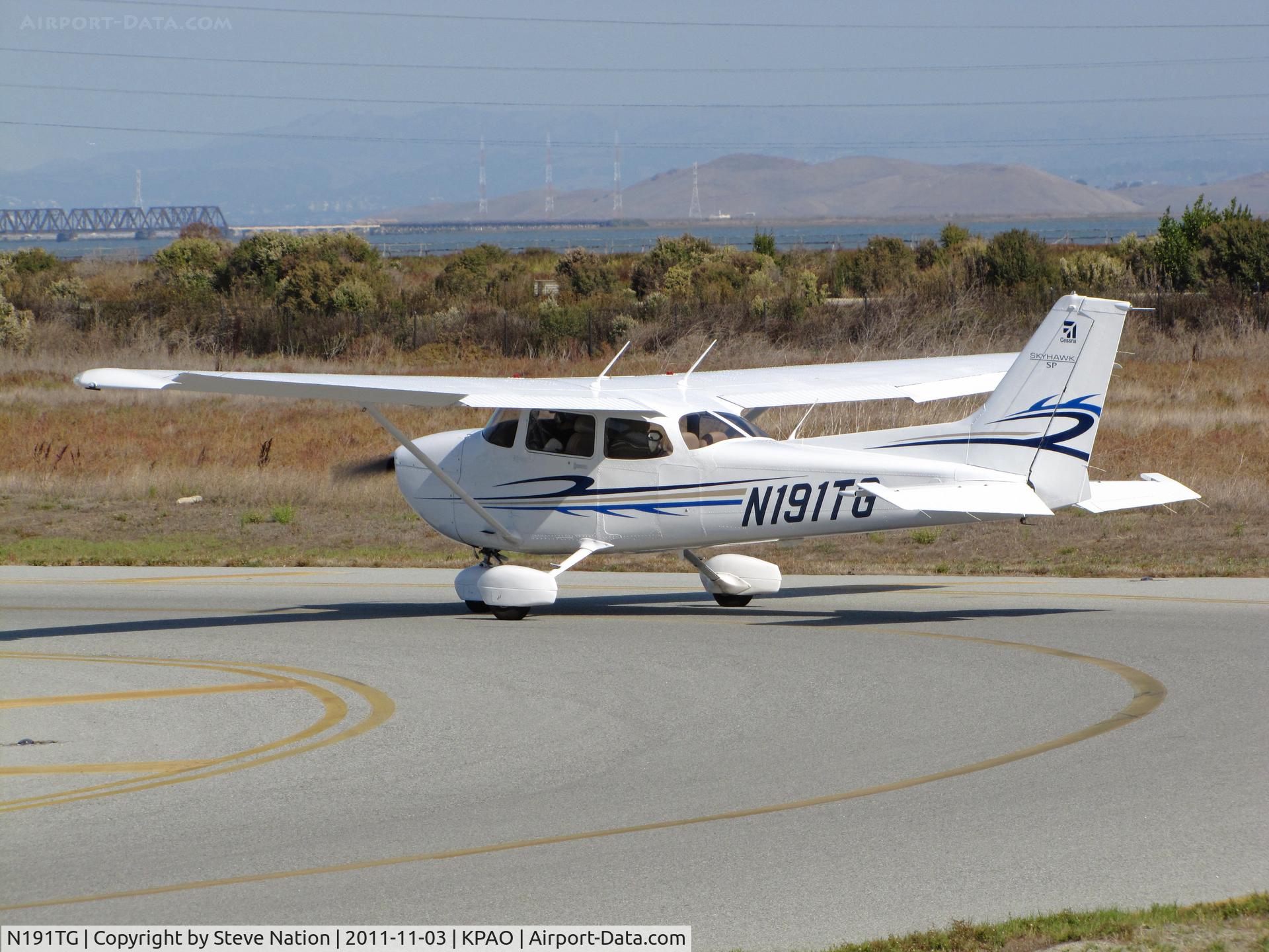 N191TG, Cessna 172S C/N 172S11097, Locally-based Tango Golf Aerosspace LLC new 2011 Cessna 172S at Palo Alto, CA