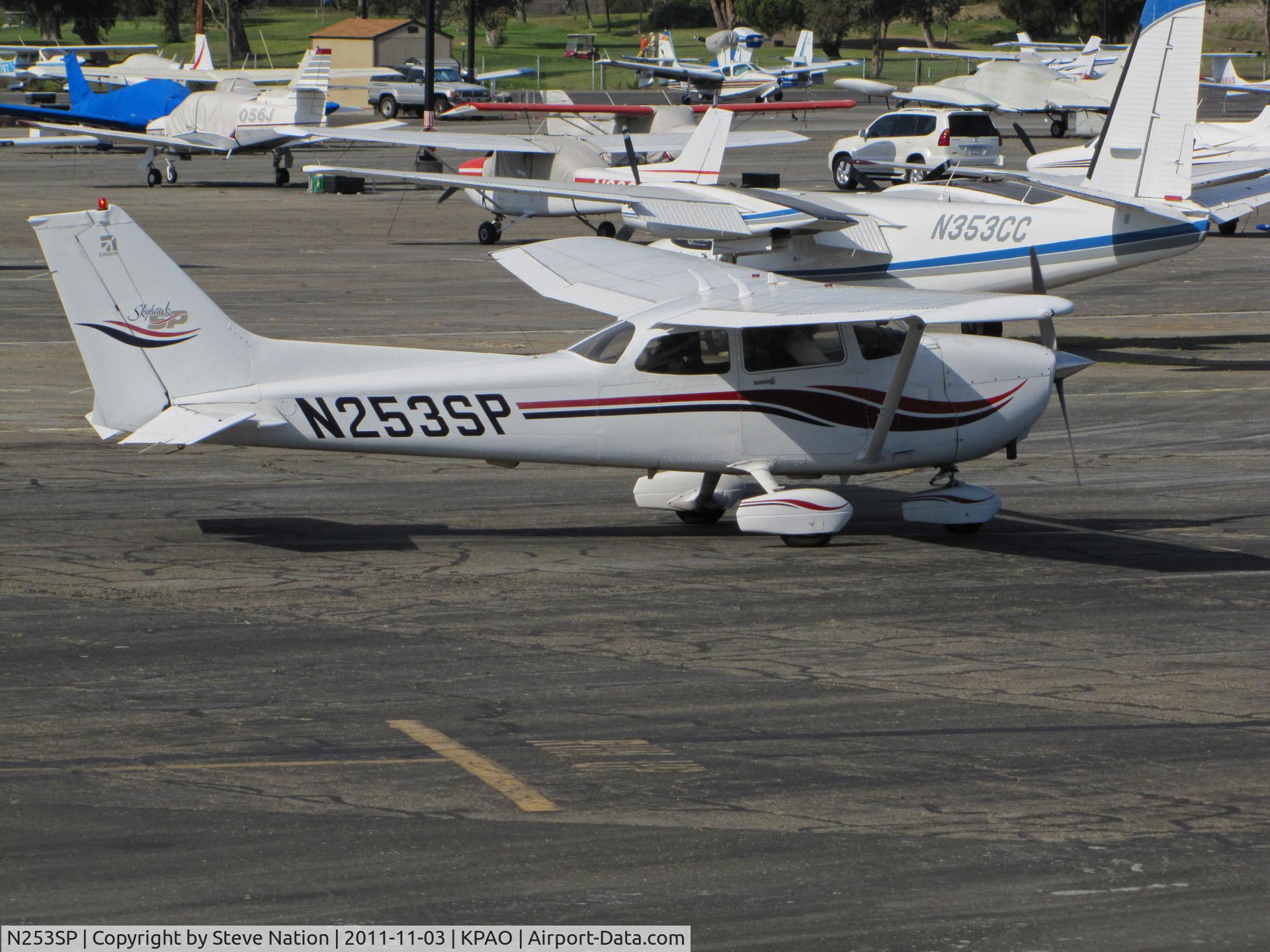 N253SP, 1999 Cessna 172S C/N 172S8229, Locally-based 1999 Cessna 172S at Palo Alto, CA
