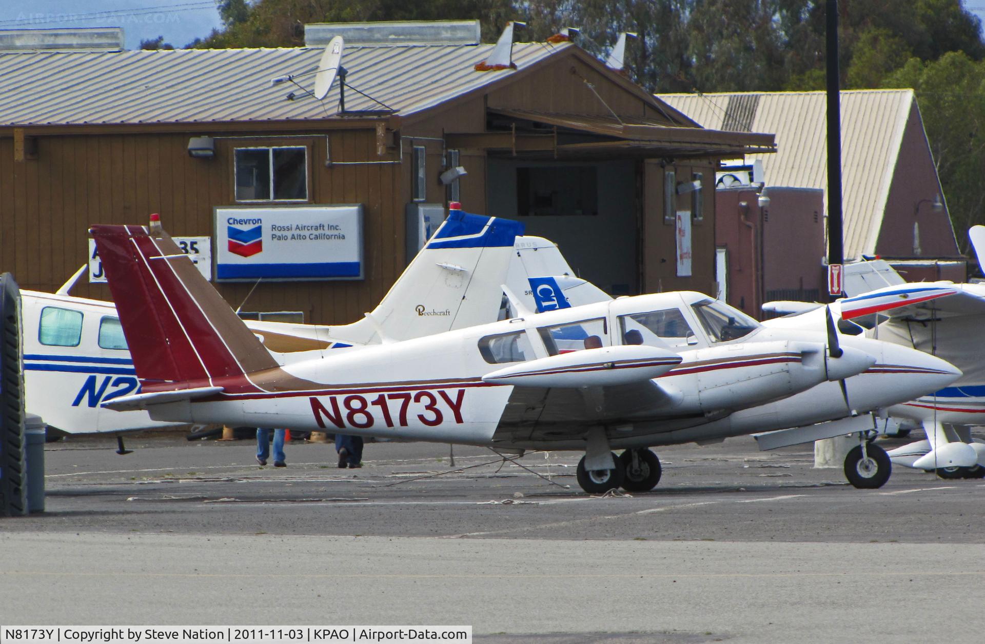N8173Y, 1966 Piper PA-30 Twin Comanche C/N 30-1287, Locally-based 1966 Piper PA-30 Twin Comanche @ Palo Alto, CA