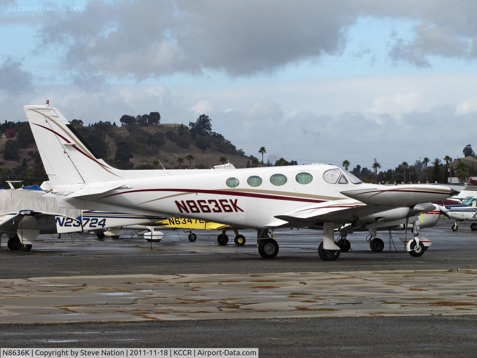 N8636K, 1978 Cessna 340A C/N 340A0562, Liron Nadav LLC (Incline Village, NV) 1978 Cessna 340A at Buchanan Field