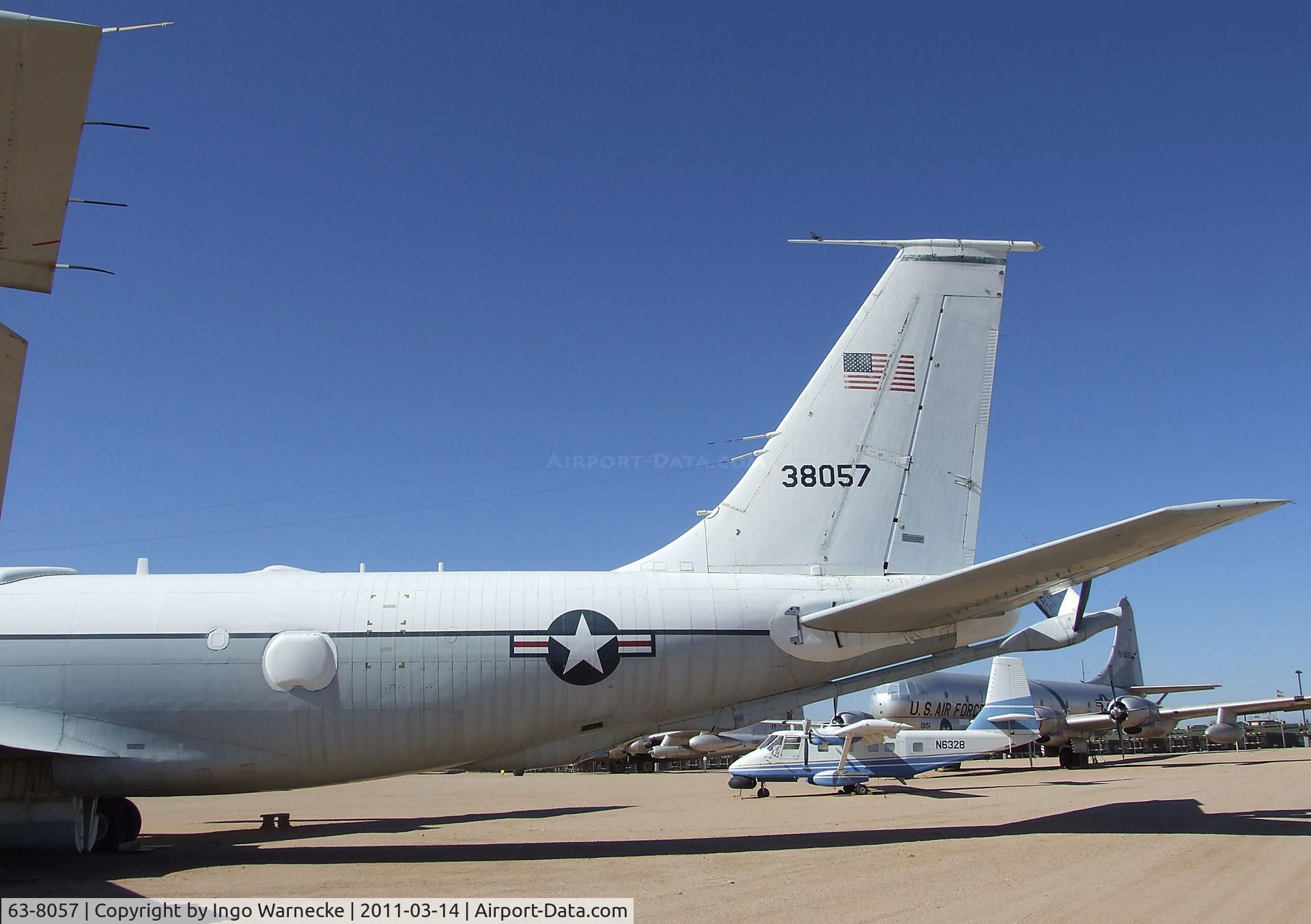 63-8057, Boeing EC-135J Stratotanker C/N 18705, Boeing EC-135J Stratotanker at the Pima Air & Space Museum, Tucson AZ
