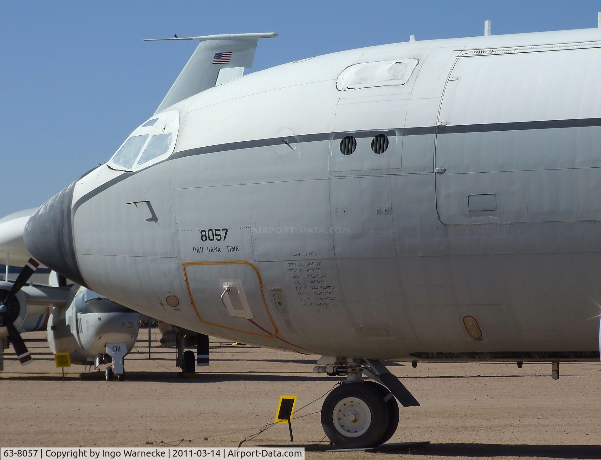 63-8057, Boeing EC-135J Stratotanker C/N 18705, Boeing EC-135J Stratotanker at the Pima Air & Space Museum, Tucson AZ