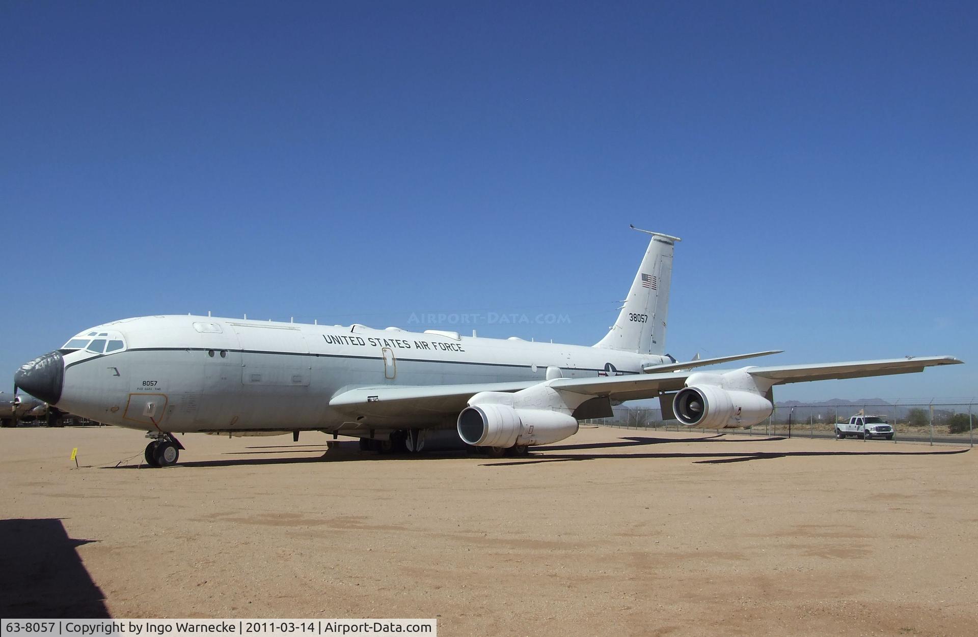 63-8057, Boeing EC-135J Stratotanker C/N 18705, Boeing EC-135J Stratotanker at the Pima Air & Space Museum, Tucson AZ