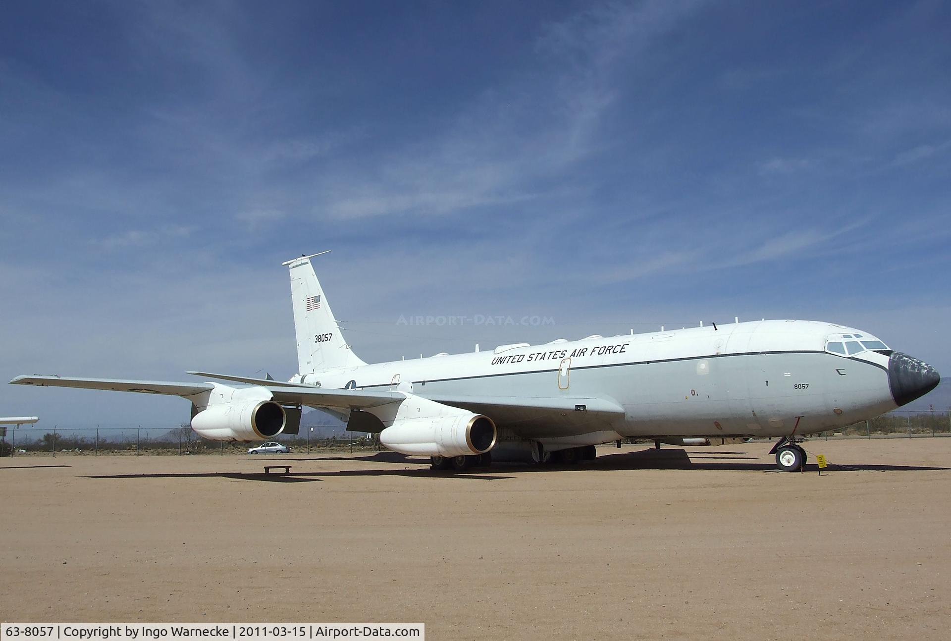 63-8057, Boeing EC-135J Stratotanker C/N 18705, Boeing EC-135J Stratotanker at the Pima Air & Space Museum, Tucson AZ