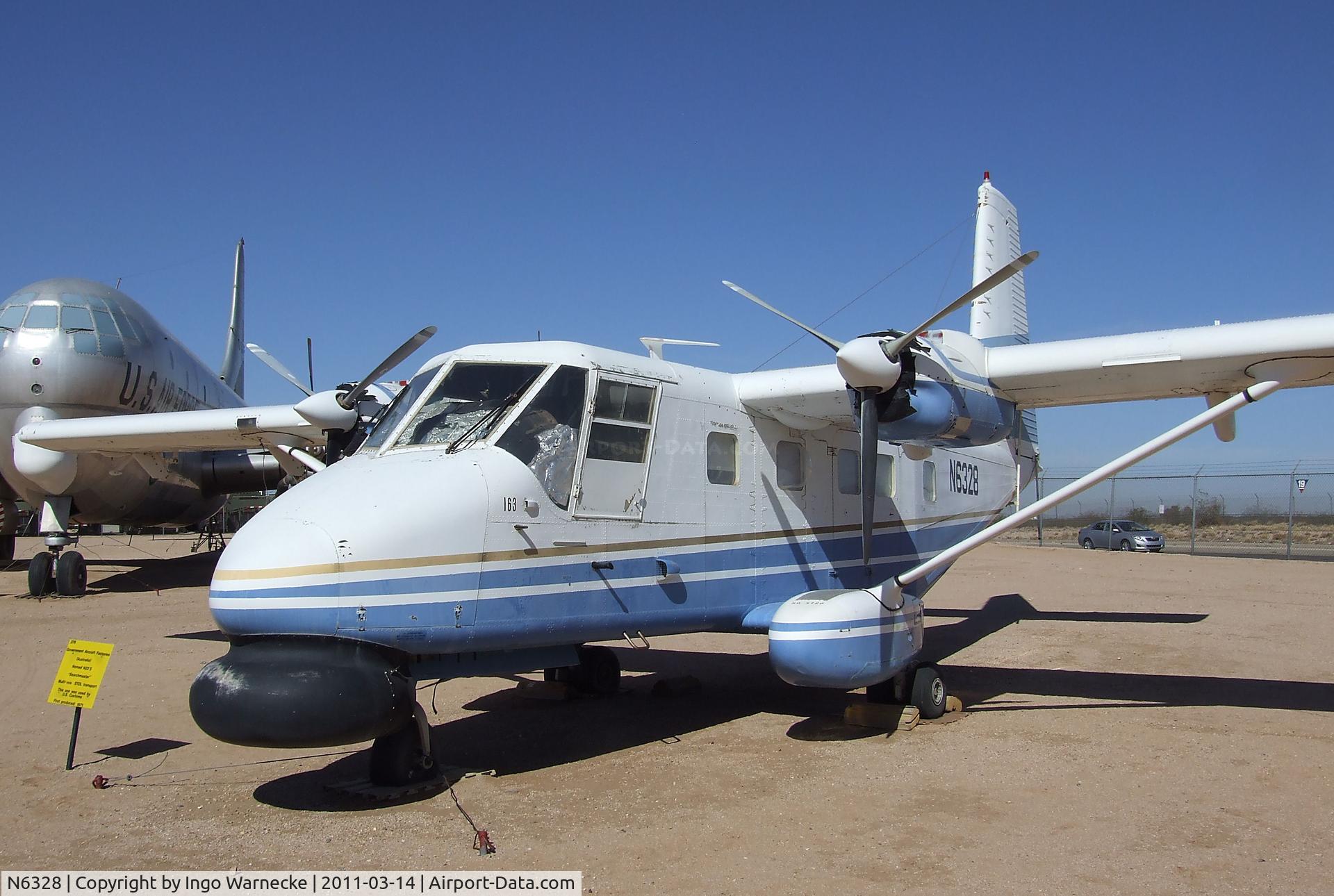 N6328, 1989 GAF N22S Searchmaster L C/N N22S-163, Government Aircraft Factories GAF N22S Nomad Searchmaster at the Pima Air & Space Museum, Tucson AZ