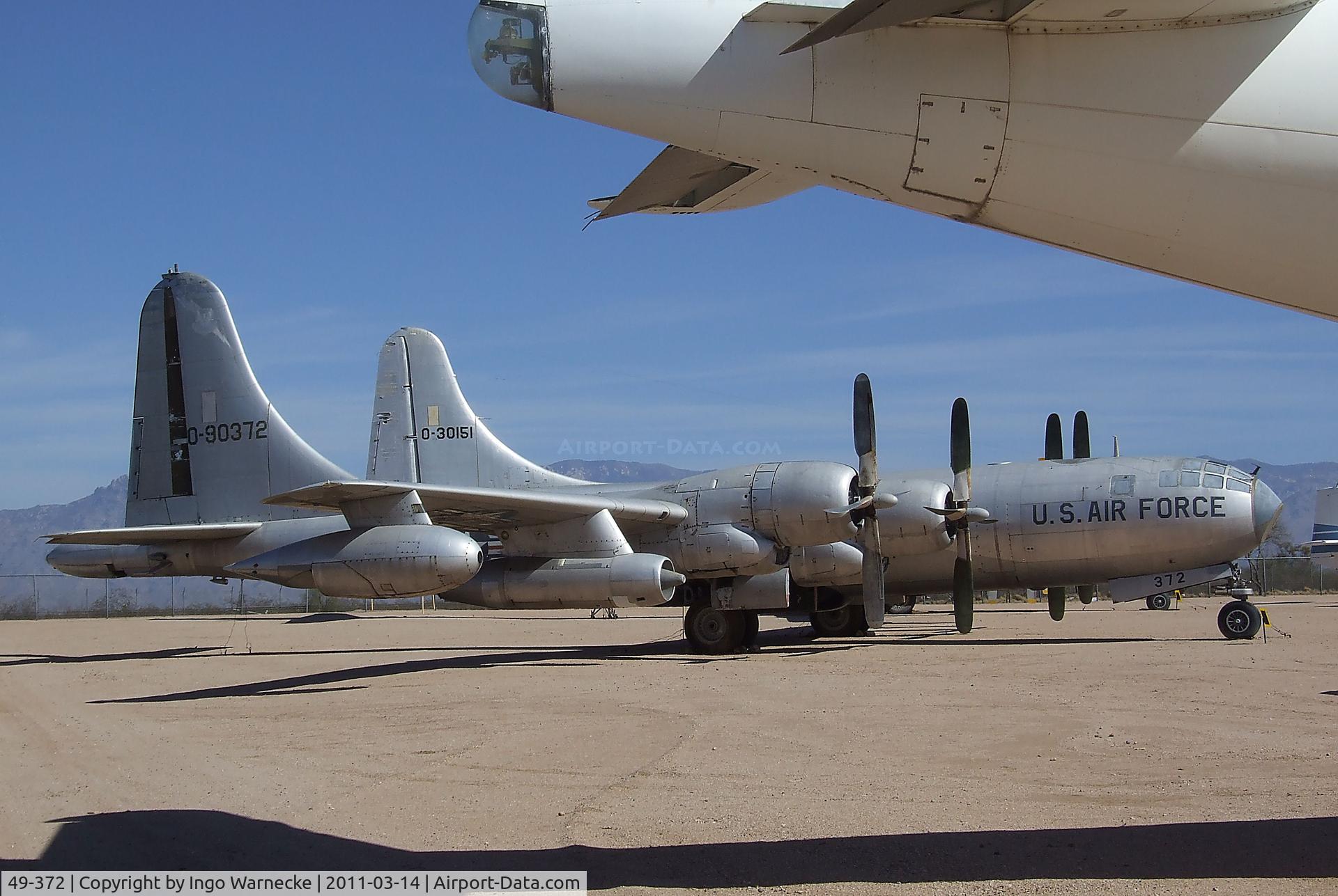 49-372, 1949 Boeing B-50D-125-BO Superfortress C/N 16148, Boeing KB-50J Superfortress at the Pima Air & Space Museum, Tucson AZ