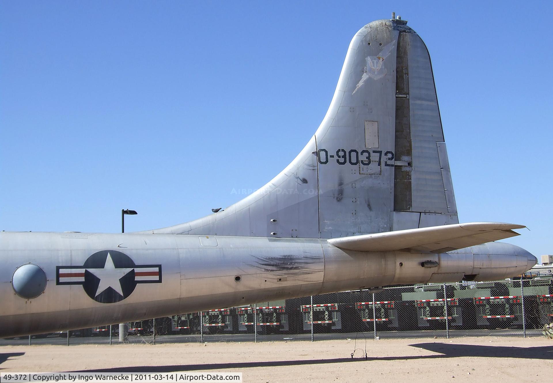 49-372, 1949 Boeing B-50D-125-BO Superfortress C/N 16148, Boeing KB-50J Superfortress at the Pima Air & Space Museum, Tucson AZ