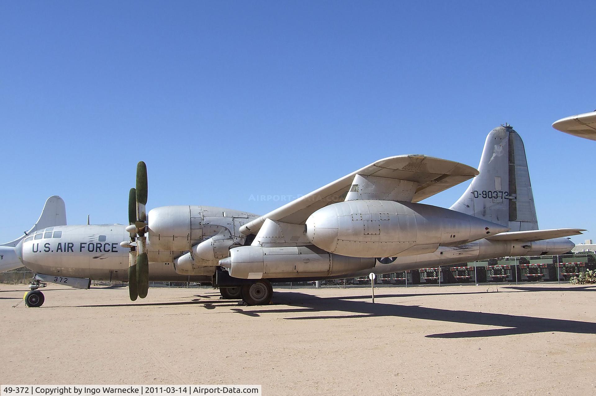 49-372, 1949 Boeing B-50D-125-BO Superfortress C/N 16148, Boeing KB-50J Superfortress at the Pima Air & Space Museum, Tucson AZ