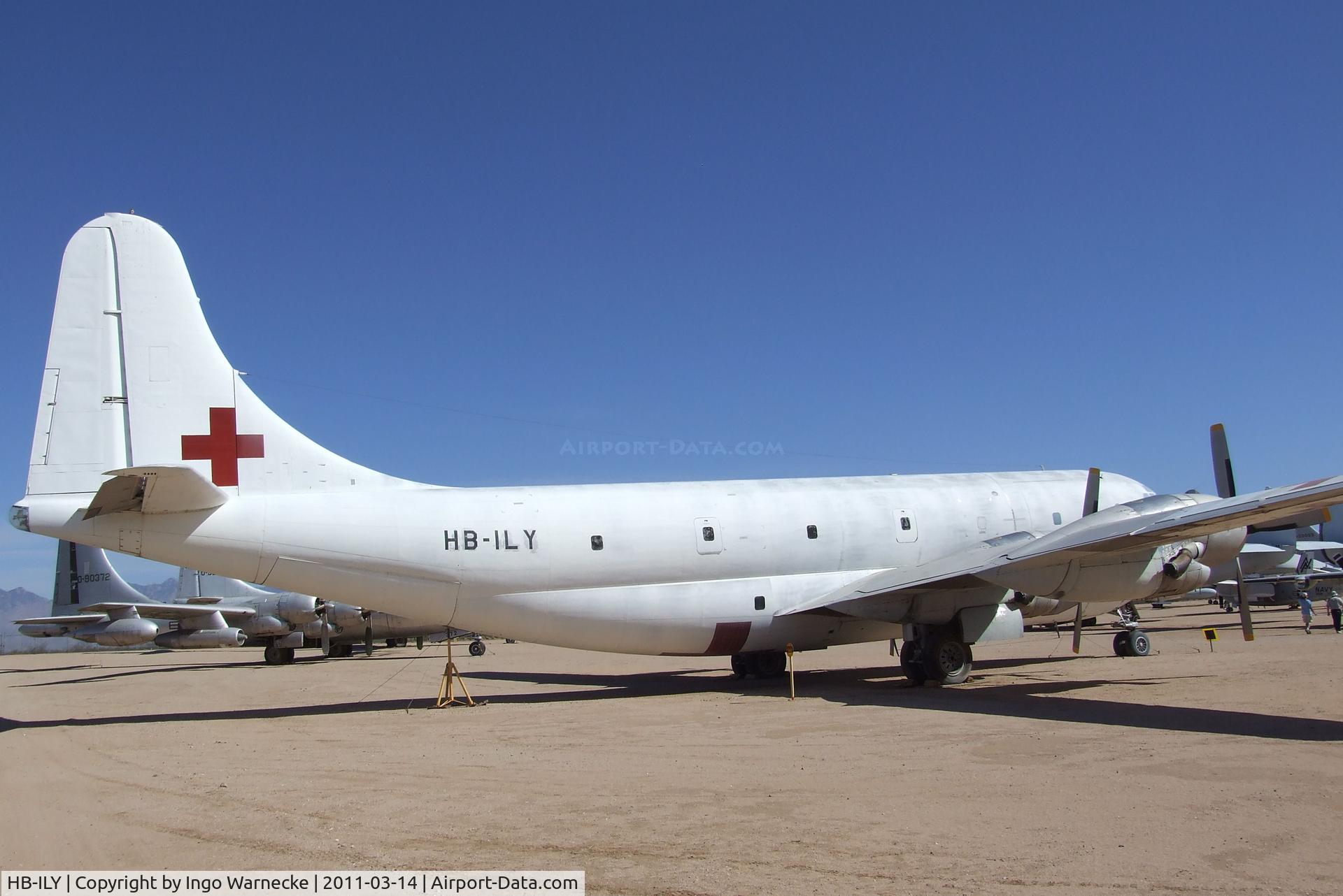 HB-ILY, 1969 Boeing C-97G Stratofreighter C/N 16657, Boeing C-97G Stratofreighter at the Pima Air & Space Museum, Tucson AZ