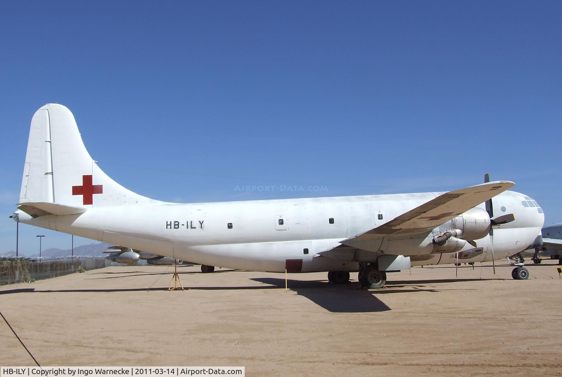 HB-ILY, 1969 Boeing C-97G Stratofreighter C/N 16657, Boeing C-97G Stratofreighter at the Pima Air & Space Museum, Tucson AZ