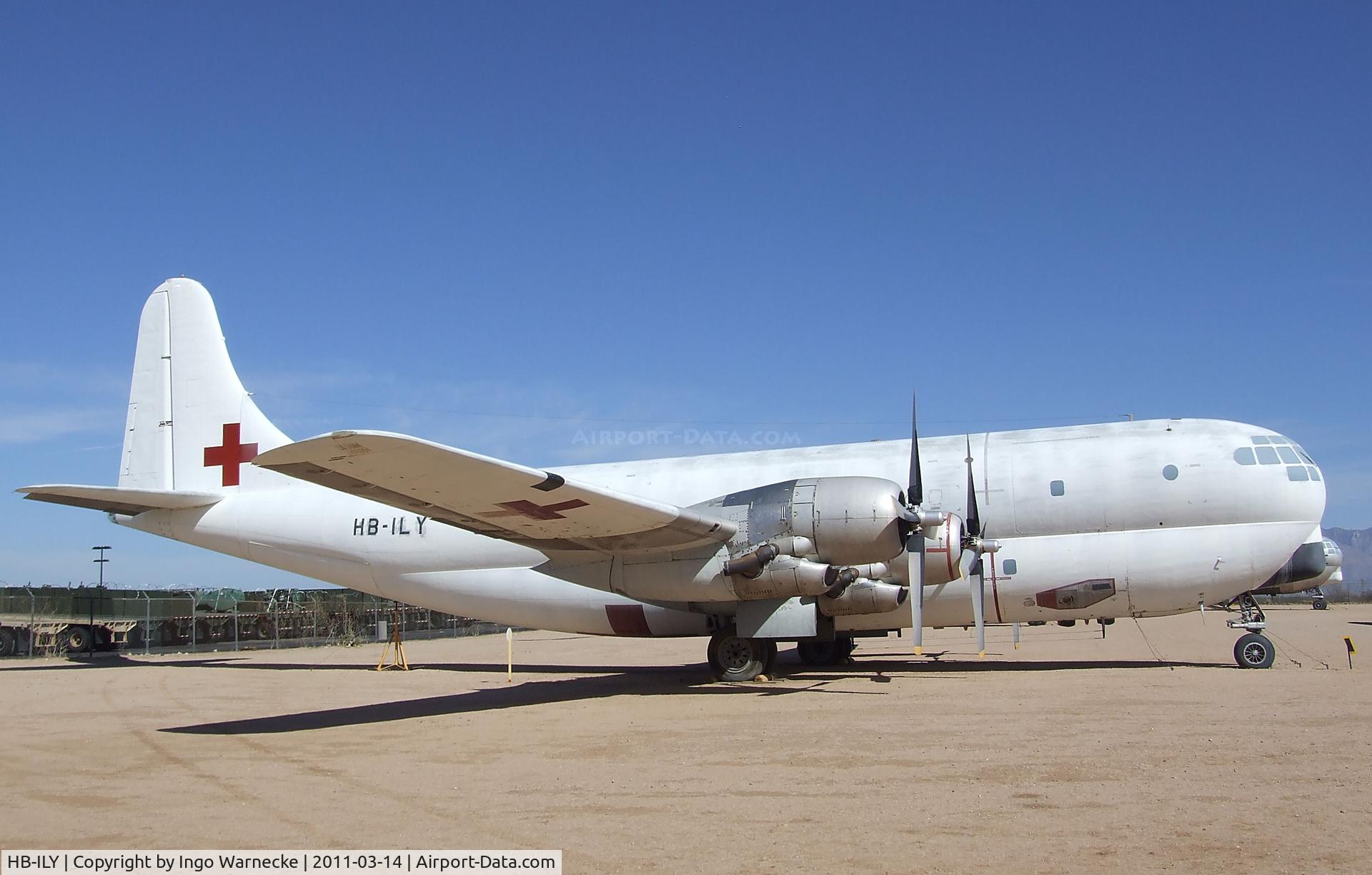 HB-ILY, 1969 Boeing C-97G Stratofreighter C/N 16657, Boeing C-97G Stratofreighter at the Pima Air & Space Museum, Tucson AZ