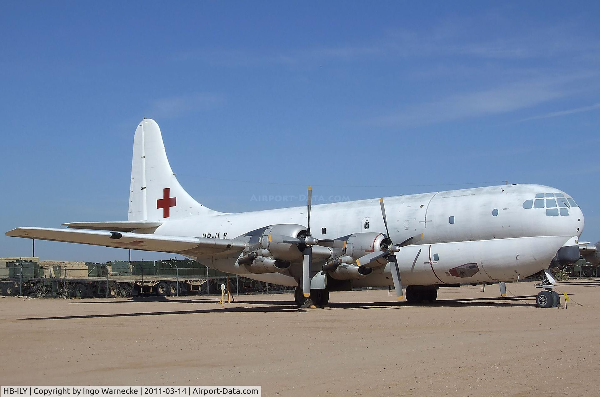 HB-ILY, 1969 Boeing C-97G Stratofreighter C/N 16657, Boeing C-97G Stratofreighter at the Pima Air & Space Museum, Tucson AZ